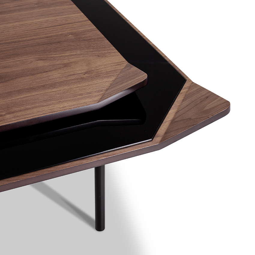 detalhes mesa de centro tangram